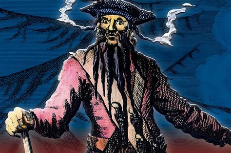 Conheça a história do Barba Negra um dos mais célebres piratas