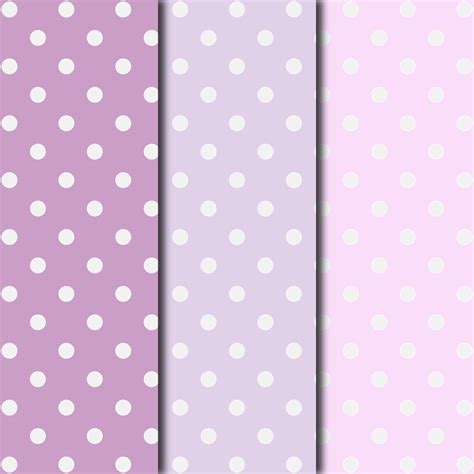 Pastel Polka Dots Digital Paper Collection Graphic By Frazella