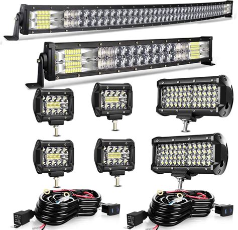 Amazon W Curved Led Light Bar W Lamps In W Led