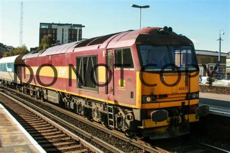 Uk Diesel Train Railway Photograph Of Class 60 60039 Loco Rm60 198 £1