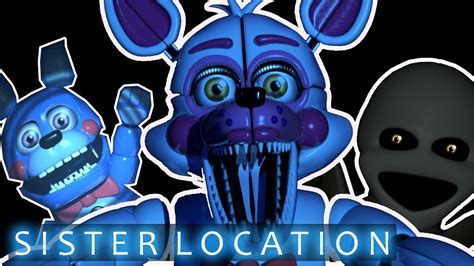 I Somehow Beat Night 4 Fnaf Sister Location Youtube