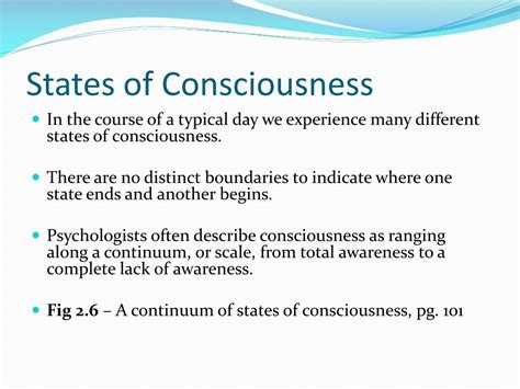 Ppt Chapter States Of Consciousness Powerpoint Presentation Free