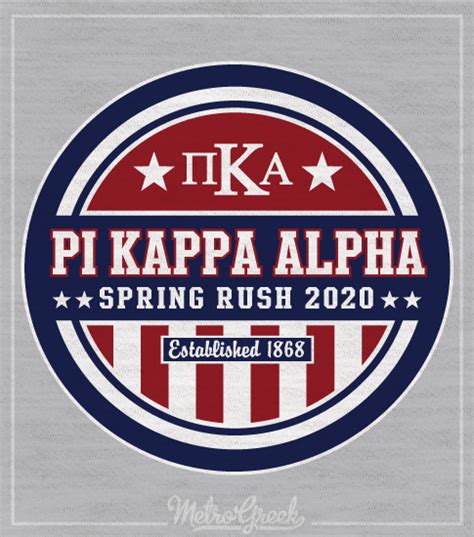 2754 Pike Rush Shirt Americana Circle Greek Shirts