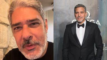 De F Rias William Bonner Encontra George Clooney Em Bar Assista