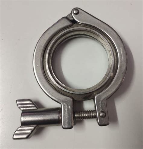 Silver Stainless Steel Tc Dairy Clamp Size At Rs Piece In