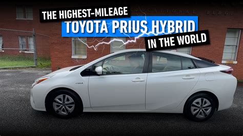 The Highest Mileage Toyota Prius Hybrid In The World In 2024