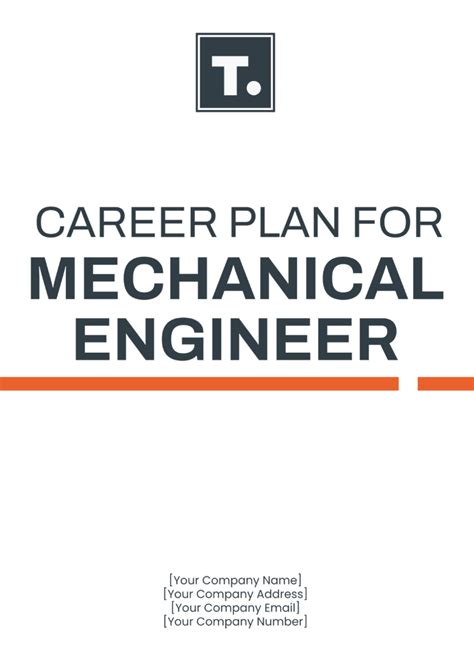 Free Career Plan For Mechanical Engineer Template To Edit Online