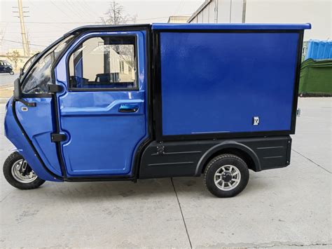 New Eec Coc Enclosed Cargo Car For Adult Wheel Electric Tricycle From