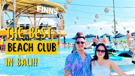 Finns Beach Club Bali 2022 Worlds Best Beach Club In Canggu Bali 4k