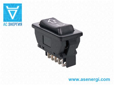 Переключатели автомобильные ASW-01, 20A 12B, вкл/выкл/вкл, без фиксации ...
