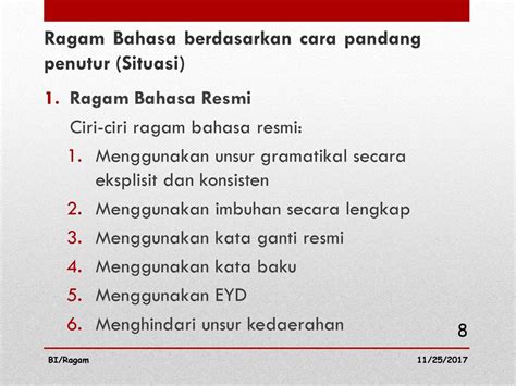 Detail Contoh Ragam Bahasa Resmi Koleksi Nomer 7