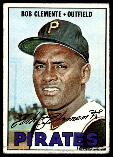 Topps Robertor Clemente Baseball Card Auctionninja