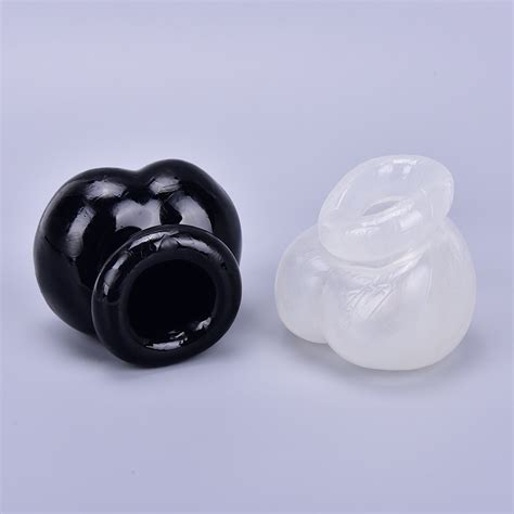 Clearblack Bull Bag Ball Stretcher Snugscrotum Silicone Ballstretcher Ballsacktesticle