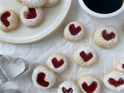 Galletas Thumbprint De Corazon La Soleta Arte En Cocina