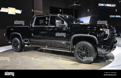 Chevrolet Silverado Hd High Country On Display At The Ny