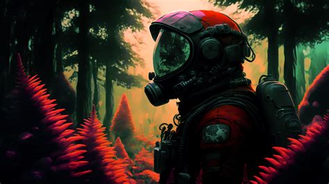 Astronaut Digital Art K J Wallpaper Pc Desktop