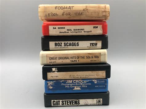 Vintage Assorted 8-track Tapes / Cassettes. - Etsy