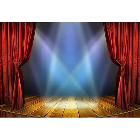 Amazon Laeacco 10x7ft Bright Round Wooden Stage Backdrop Vinyl