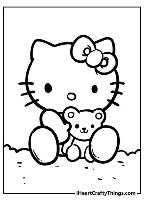 Hello Kitty 4th Of July Coloring Pages