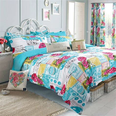 Pink And Turquoise Bedding Sets