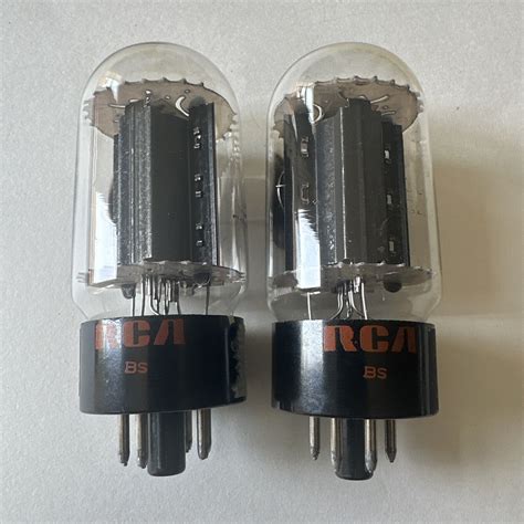 Rca L Gc Black Plates Vintage Vacuum Tubes Untested Ebay