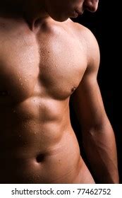 Beauty Men Torso Naked Body Isolated Stock Photo 81665779 Shutterstock