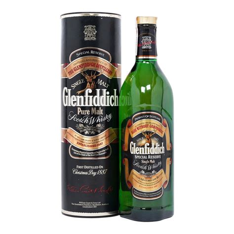 Glenfiddich Special Reserve Pure Malt Litre Whisky From The