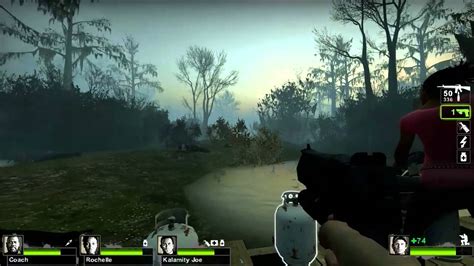 Left 4 Dead 2 Gameplay L4d2 Swamp Fever Walkthrough Map 2 Youtube