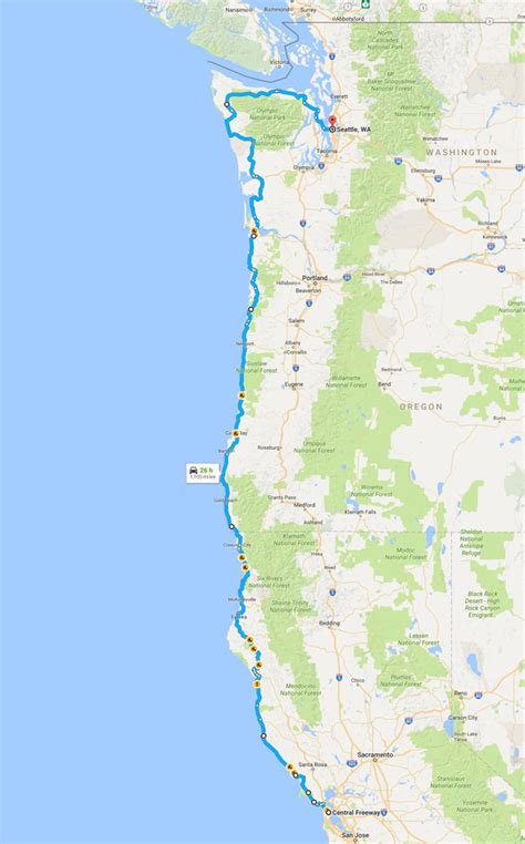 Whats A Good Road Trip To San Francisco From Seattle Or Vice Versa