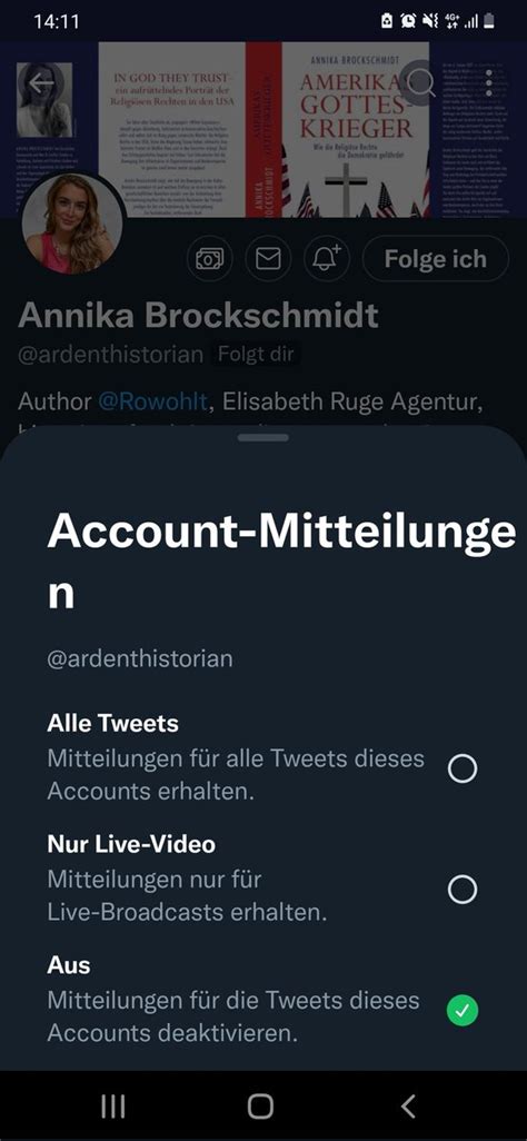 Annika Brockschmidt On Twitter Mich Haben Einige Nachrichten Erreicht