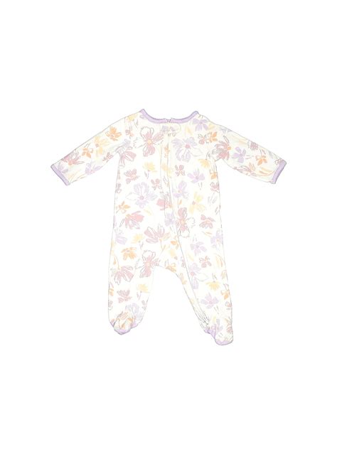 Just One You Made By Carters 100 Cotton Floral Motif Floral White