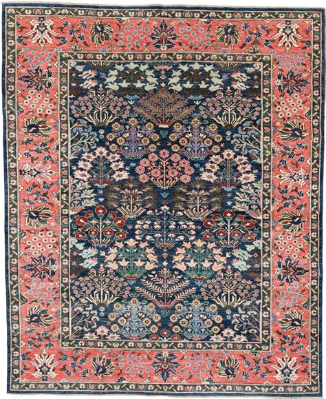 Mughal Garden Handwoven Tribal Rug Kebabians Rugs