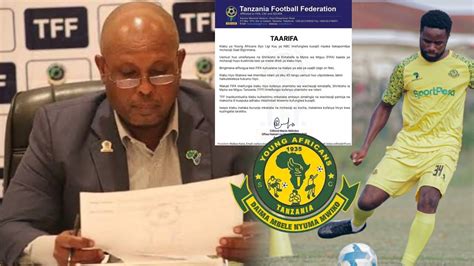 Breaking News Yanga Yafungiwa Usajili Na Tff Baada Ya Mchezaji Gael