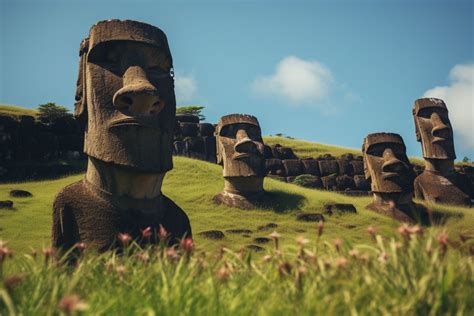 Moai La Imponencia En Las Esculturas De La Isla De Pascua En SHS