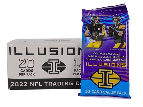 Panini Illusions Football Jumbo Value Pack Box Da Card World