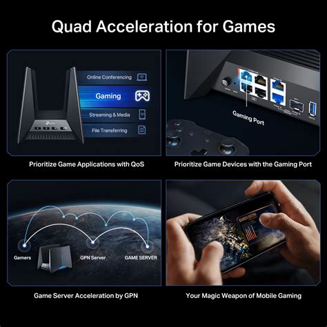 Archer Ge Be Tri Band Wi Fi Gaming Router Tp Link