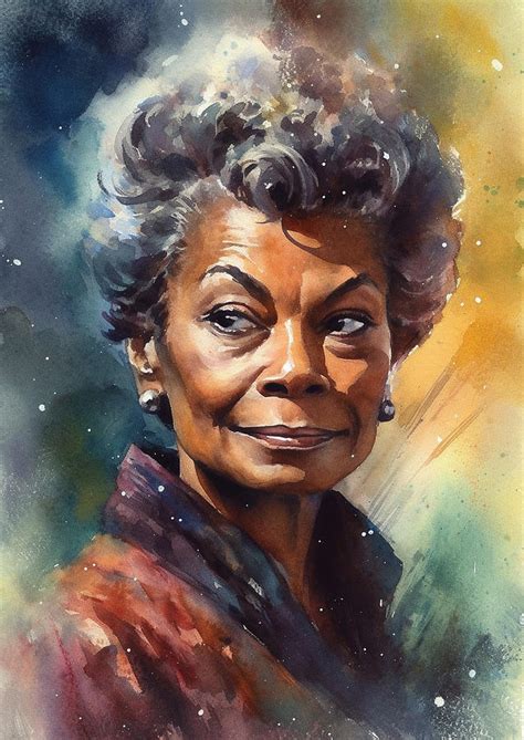 Nichelle Nichols Digital Art By Thuy Dinh Thi Fine Art America