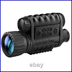 Bestguarder Digital Widescreen Night Vision Monocular With WiFi HD