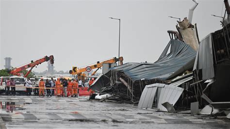 Delhi T1 Roof Collapse Over 95 Flights Cancelled Airports To Face