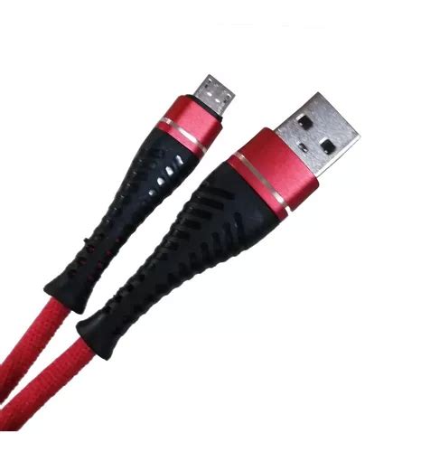 Cable Micro Usb Trenzado 1 Metro Electrocels Cuotas sin interés