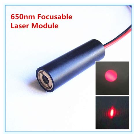 Beamq Mm Nm V Dc Mw Red Dot Laser Module Focusable Positioning