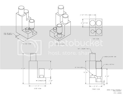 Brew stand concept | Homebrew Talk - Beer, Wine, Mead, & Cider Brewing ...