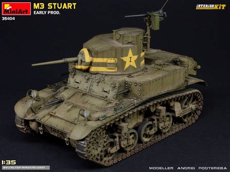 MiniArt 35404 M3 Stuart Early Prod Interior Kit Armorama