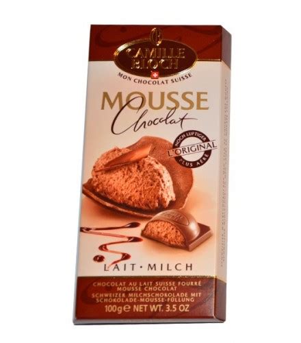 Chocolate Mousse 100g Made By Camille Bloch Chocolate From Switz