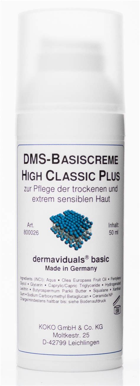 Dms Basiscreme High Classic Plus