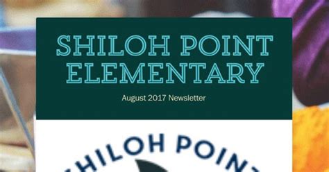 Shiloh Point Elementary Smore Newsletters