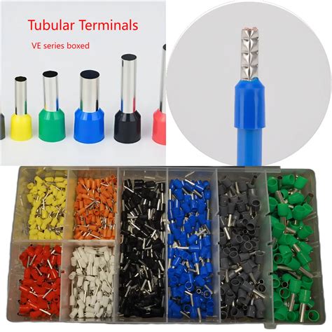 400PCS Boxed Ferrule Terminal Crimper VE Tubular Wire Insulated