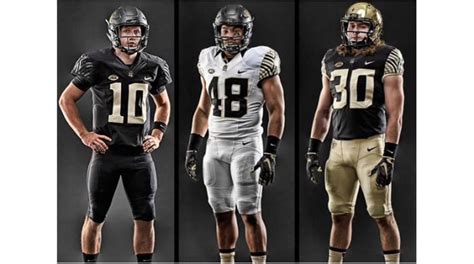 Wake Forest Unveils New Football Uniforms And Helmets For 2015 Athlon