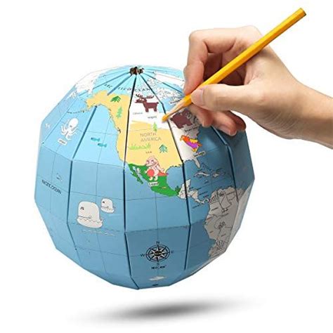 Diy Handmade World Globe Only £320 In 2020 Kids Globe World Globes