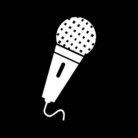 Sign Of Microphone Icon 573399 Vector Art At Vecteezy